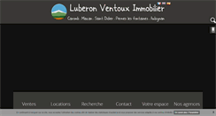 Desktop Screenshot of luberon-ventoux.com